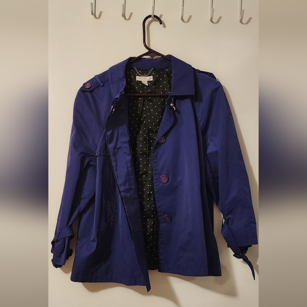 Purple Charter Club wind breaker